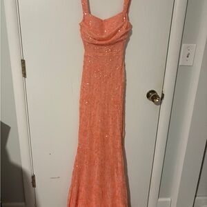 Coral Prom Dress